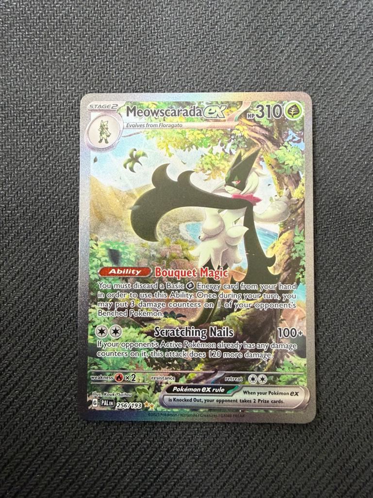 Meowscarada EX 256/193 Paldea Evolved Pokemon, Ophalen, Nieuw, Losse kaart