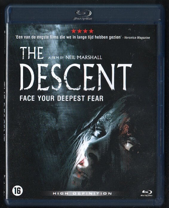 The Descent. Blu-ray., Horror, Vanaf 16 jaar, Nederlands, Film