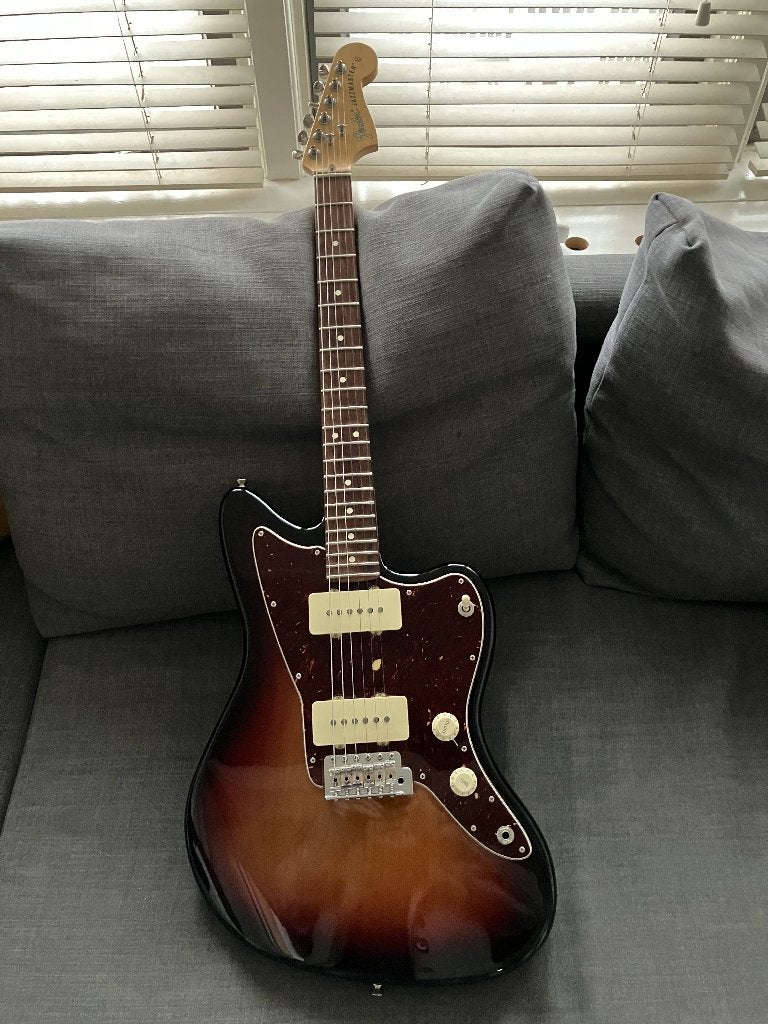 Fender American Performer Jazzmaster, Ophalen, Zo goed als nieuw, Solid body, Fender