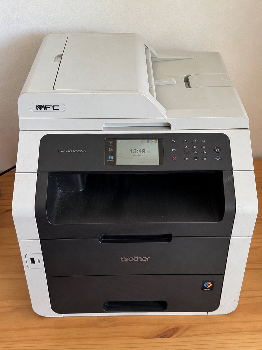 Brother MFC-9330CDW Kleuren Laserprinter / Scanner / Copier, Computers en Software, Ophalen, Gebruikt, All-in-one, Laserprinter