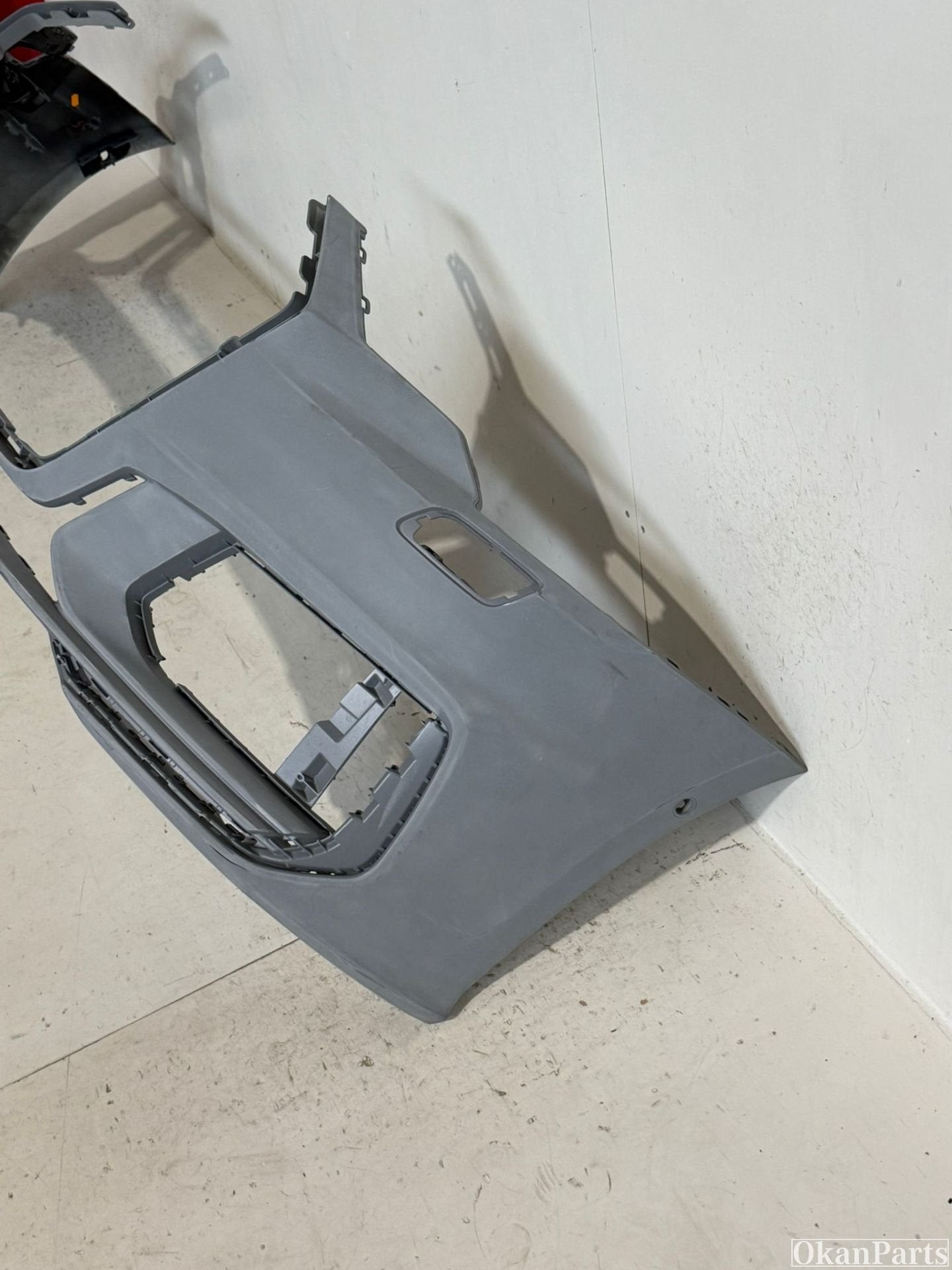 Audi A6 4K C8 S-line voorbumper 4K0807437C, Ophalen of Verzenden, Gebruikt, Voor, Bumper