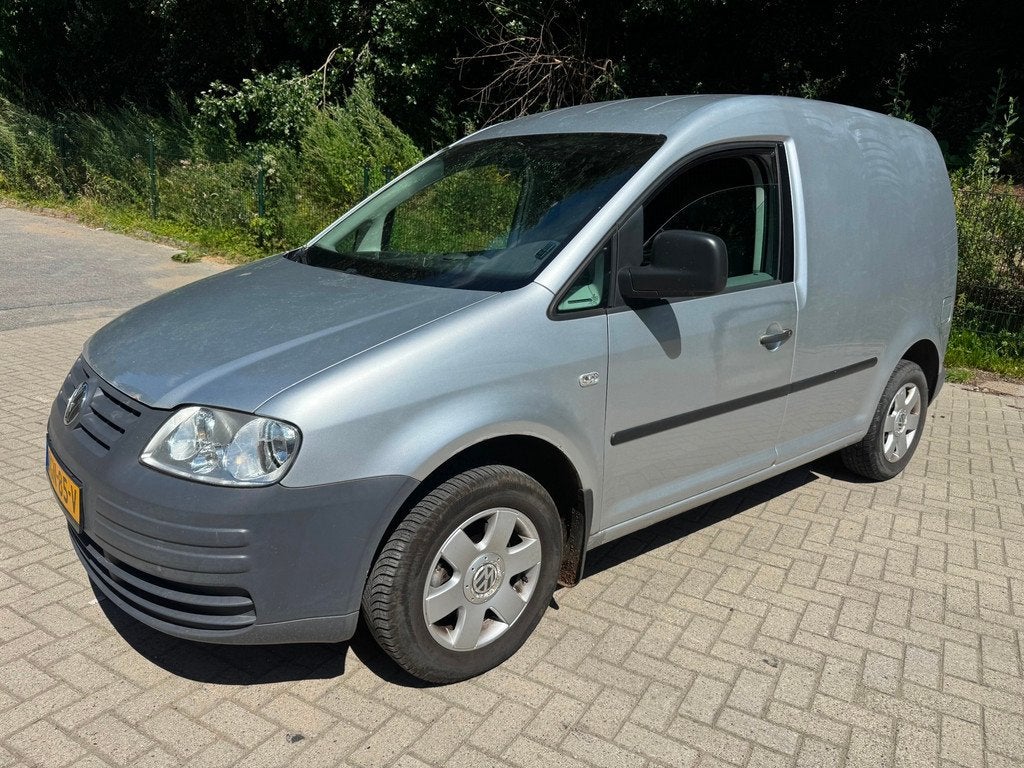 Volkswagen Caddy 1.6 850 kg. Airco ElecR, Auto's, Bestelauto's, Voorwielaandrijving, Stof, Gebruikt, Zwart
