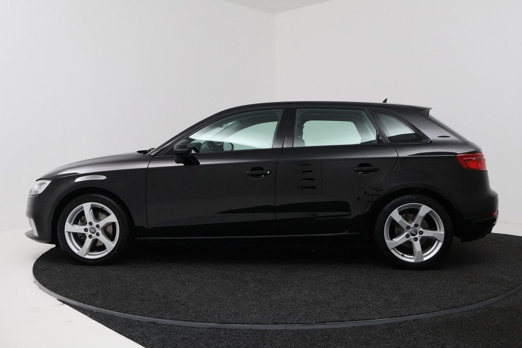 Audi A3 Sportback 1.0 TFSI Sport Lease Edition (CLIMA, CAMER, Stof, Gebruikt, Zwart, Origineel Nederlands