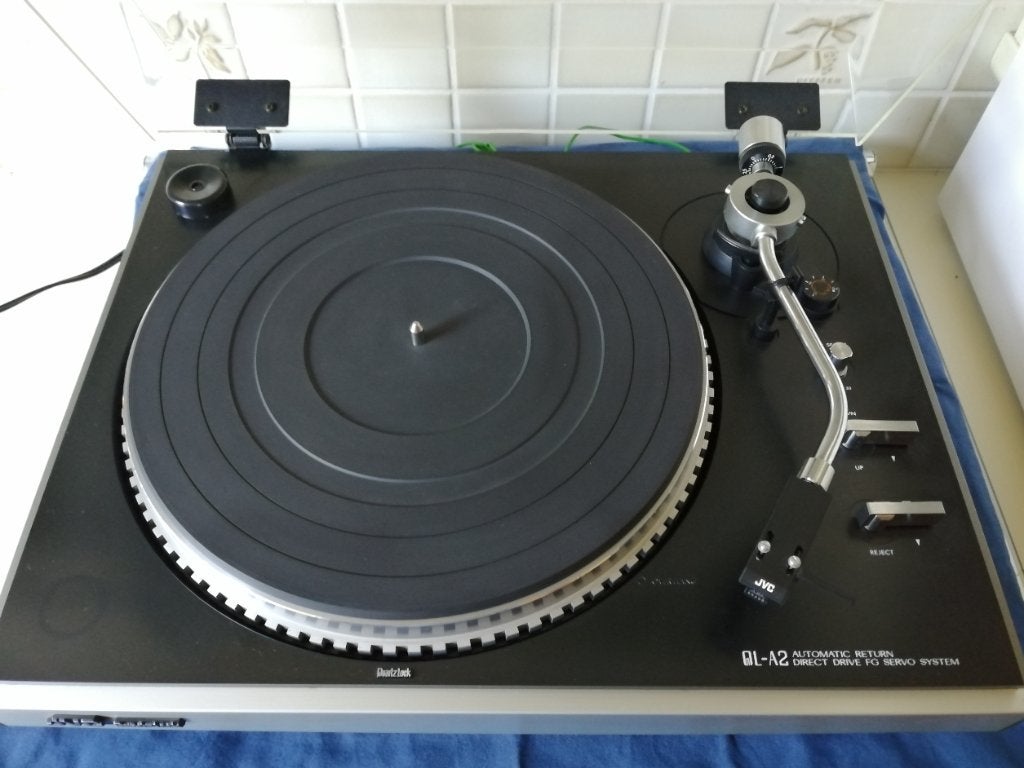 JVC QL-A2 direct drive platenspeler Grado mm phono defect, Gebruikt, Automatisch, Ophalen of Verzenden, Platenspeler