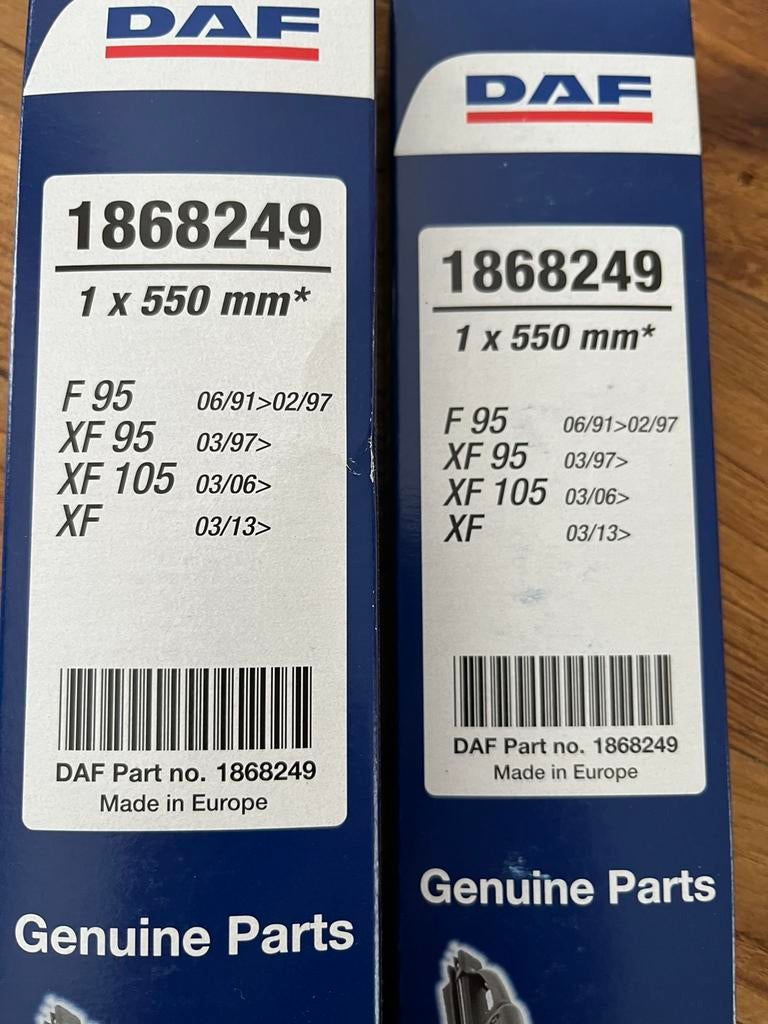 3 x Daf XF 95 105 106 Ruitenwisser Daf1868249 -3 stuks €15.-, Auto-onderdelen, Ophalen of Verzenden, Nieuw