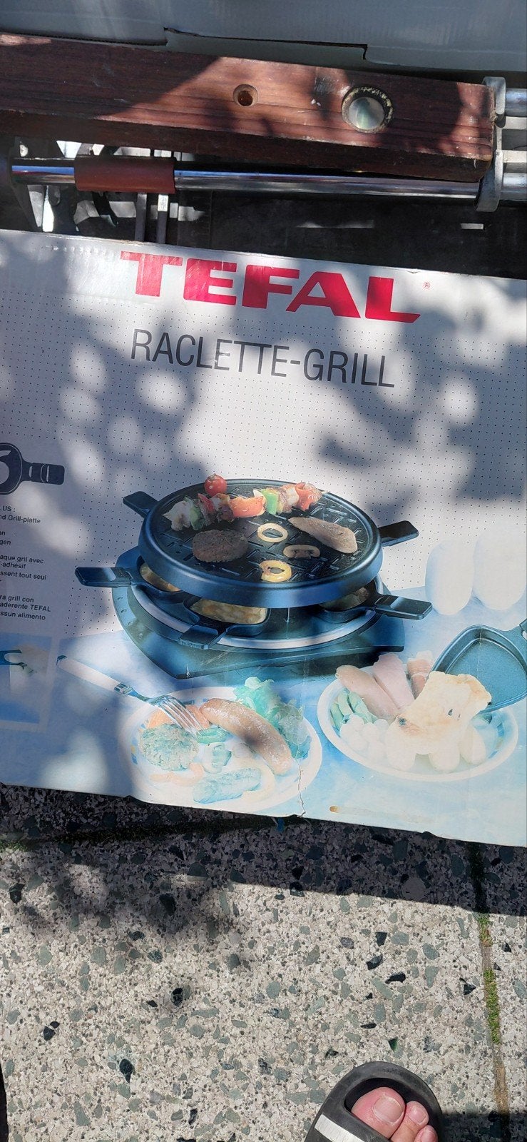 Tefal Raclette-Grill - Gezellig Tafelen, Ophalen of Verzenden