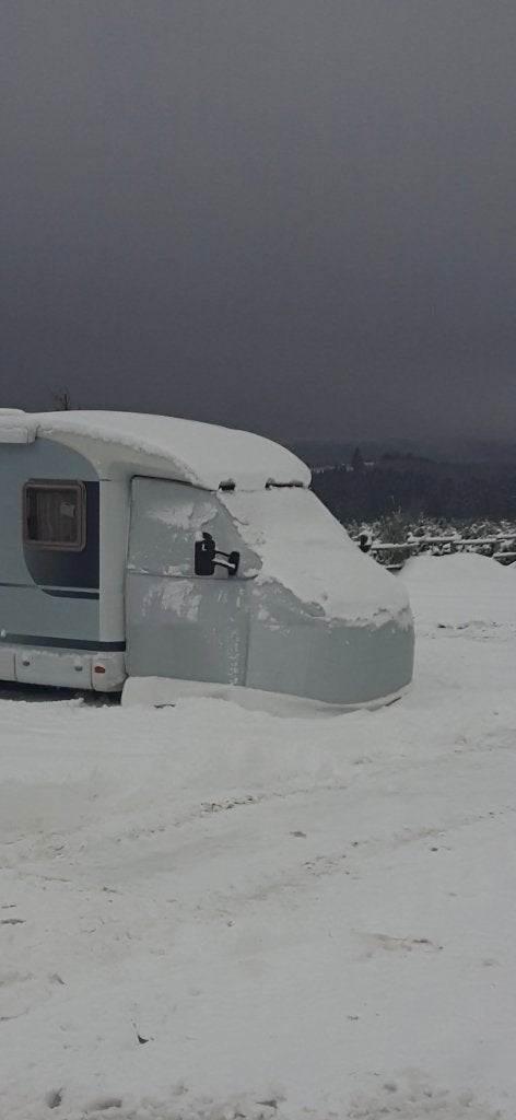 Camper zomer/winter cabinehoes, Ophalen, Zo goed als nieuw