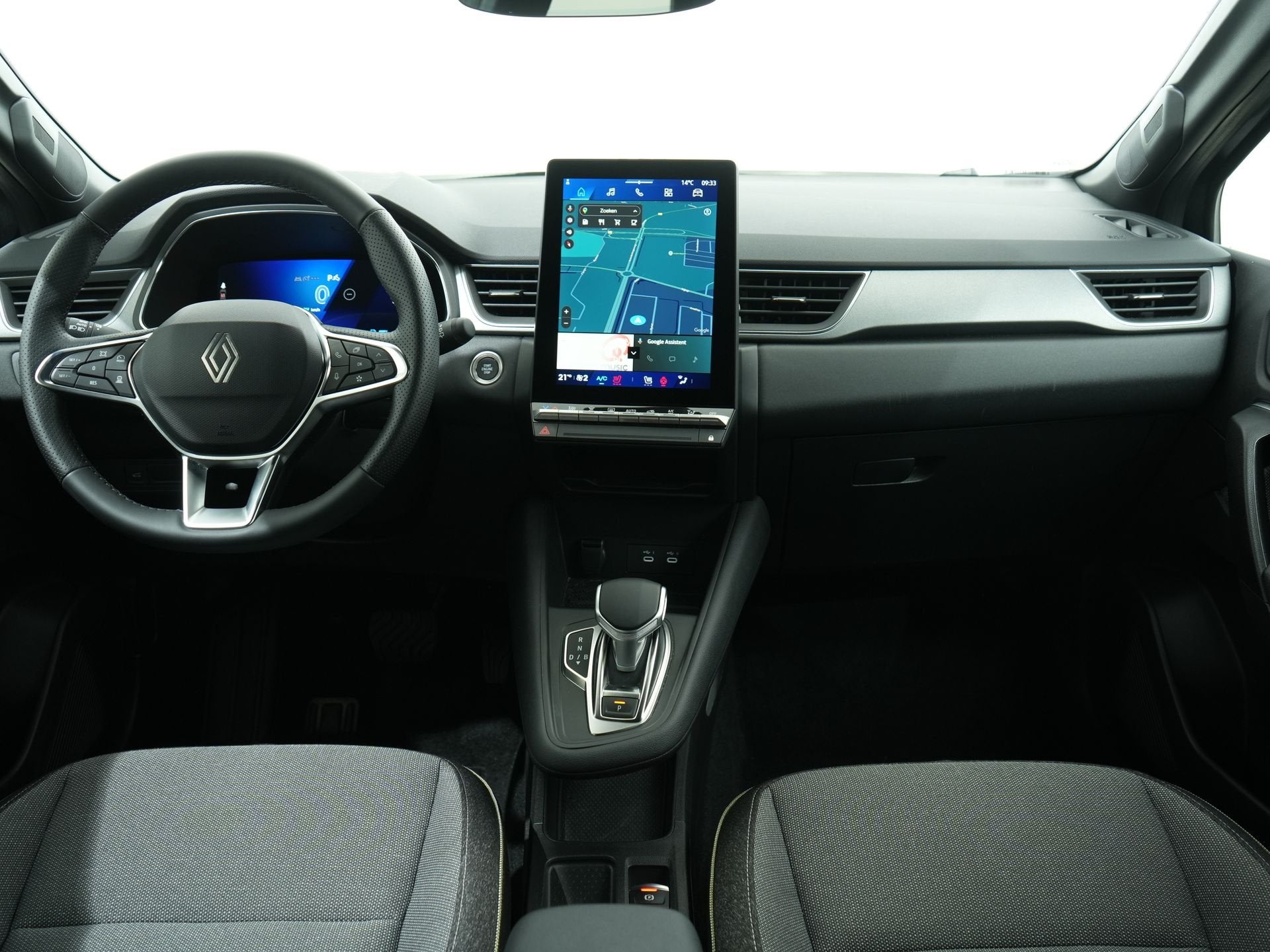 Renault Symbioz 1.8 E-TECH FULL HYBRID 160PK TECHNO | Pack D, Auto's, Renault, Zwart, 4 cilinders, 160 pk, 23 km/l