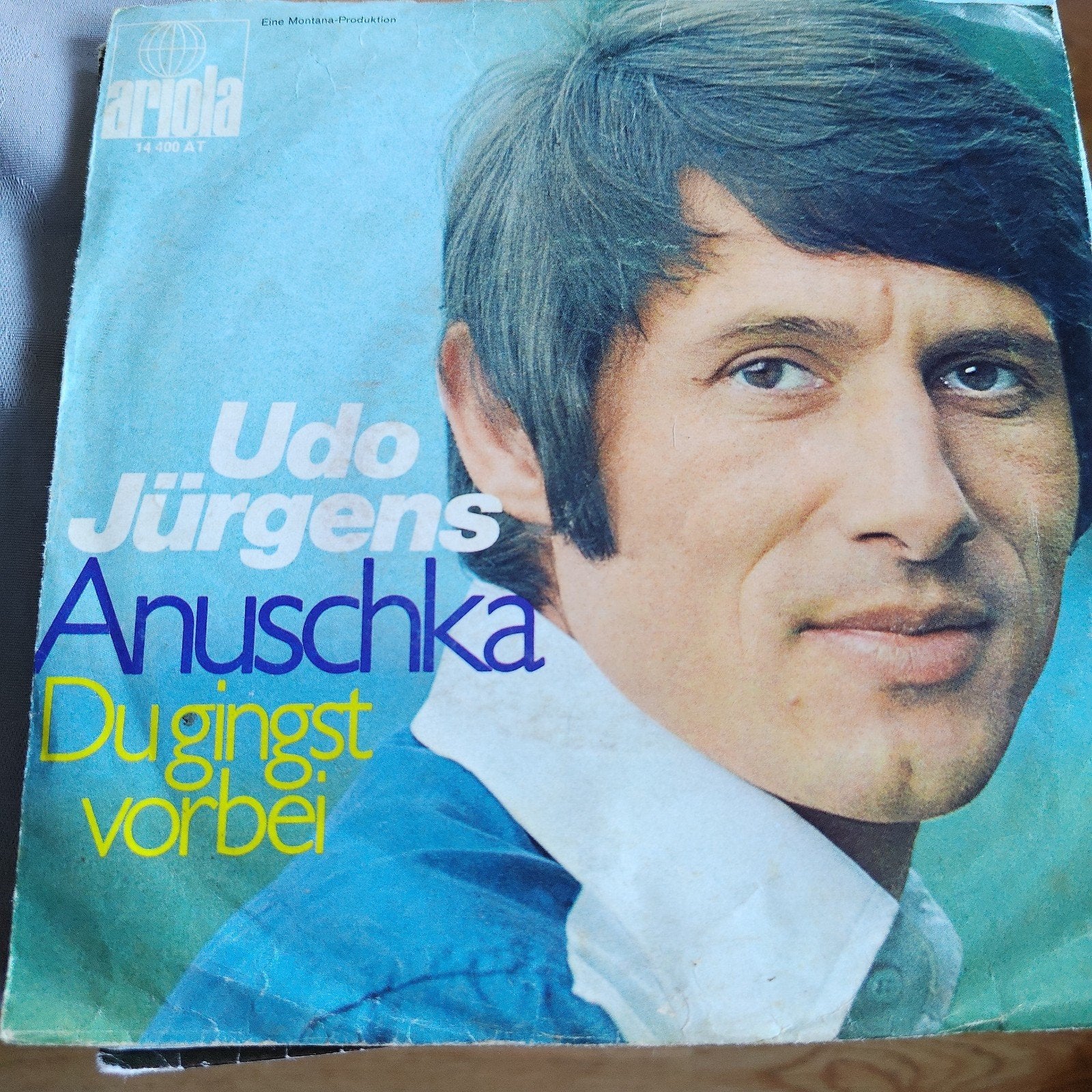 Udo Jürgens - Anuschka  Du gingst vorbei (Single), Gebruikt, 7 inch, EP, Schlager