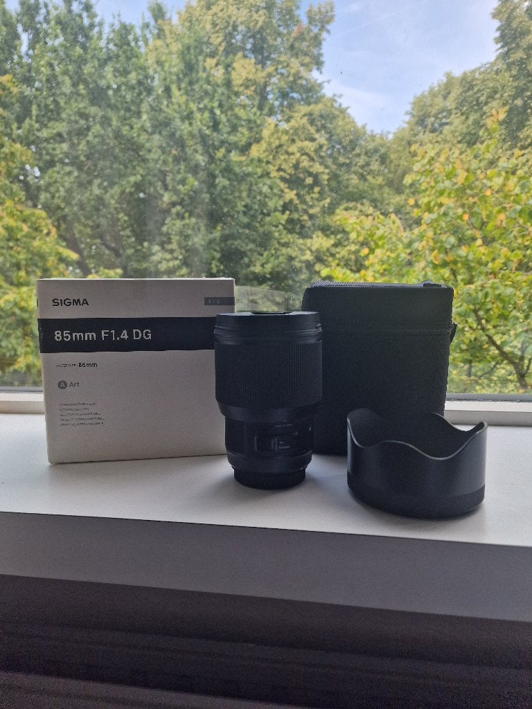 Sigma 85mm f1.4 ART lens, Audio, Tv en Foto, Fotografie | Lenzen en Objectieven, 85 mm, Sigma, Canon EF, Telelens