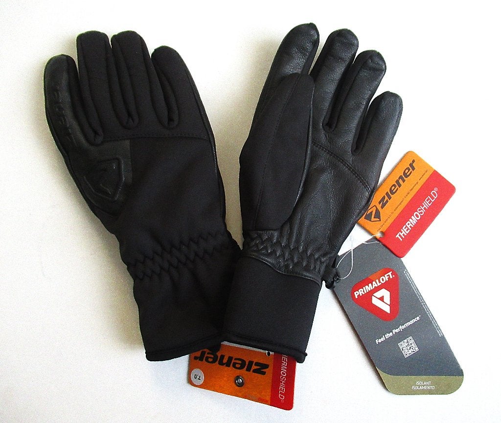 Ziener thermo skihandschoenen met fijn geitenleer M7., Ophalen of Verzenden, Nieuw, Overige typen