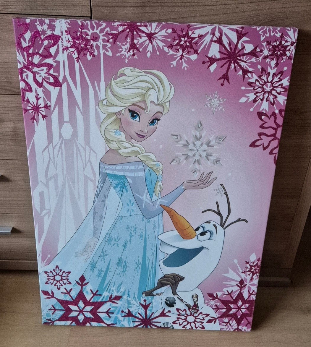 Frozen canvas, Ophalen, Zo goed als nieuw