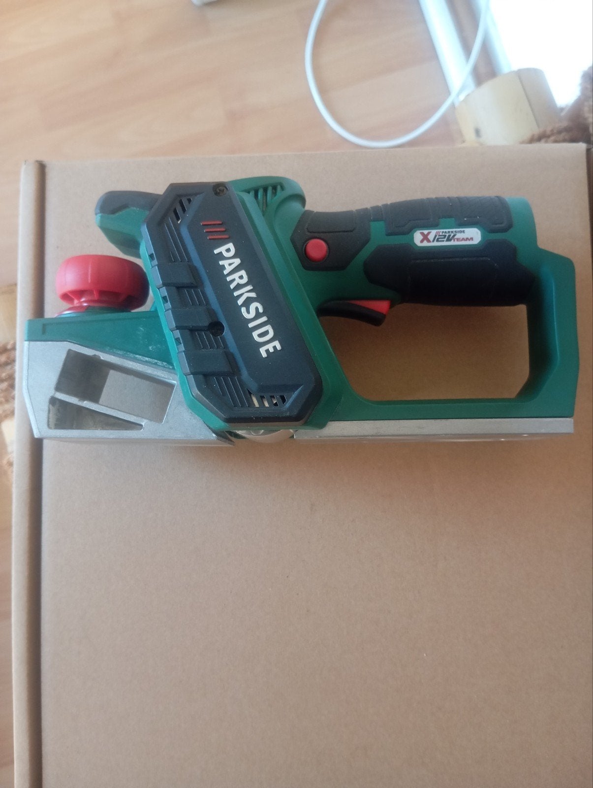 Parkside X12VTeam Accu Schaafmachine, Doe-het-zelf en Verbouw, Ophalen of Verzenden, Gebruikt, Overige typen, Parkside