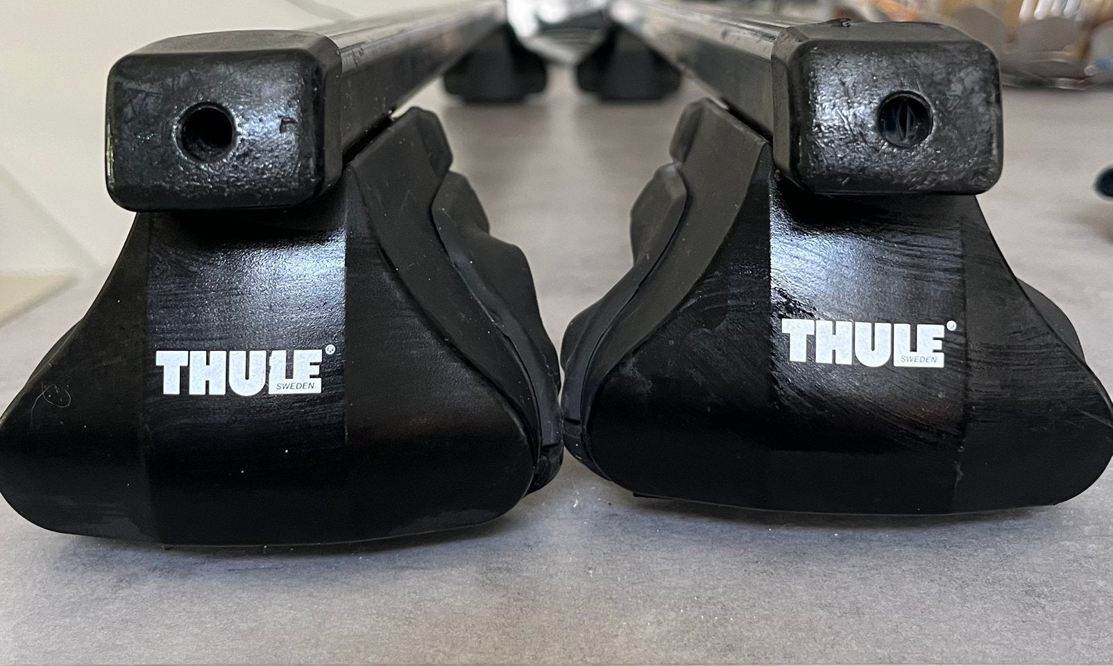 Thule roof bars/load bars/dakdragers, Ophalen, Zo goed als nieuw