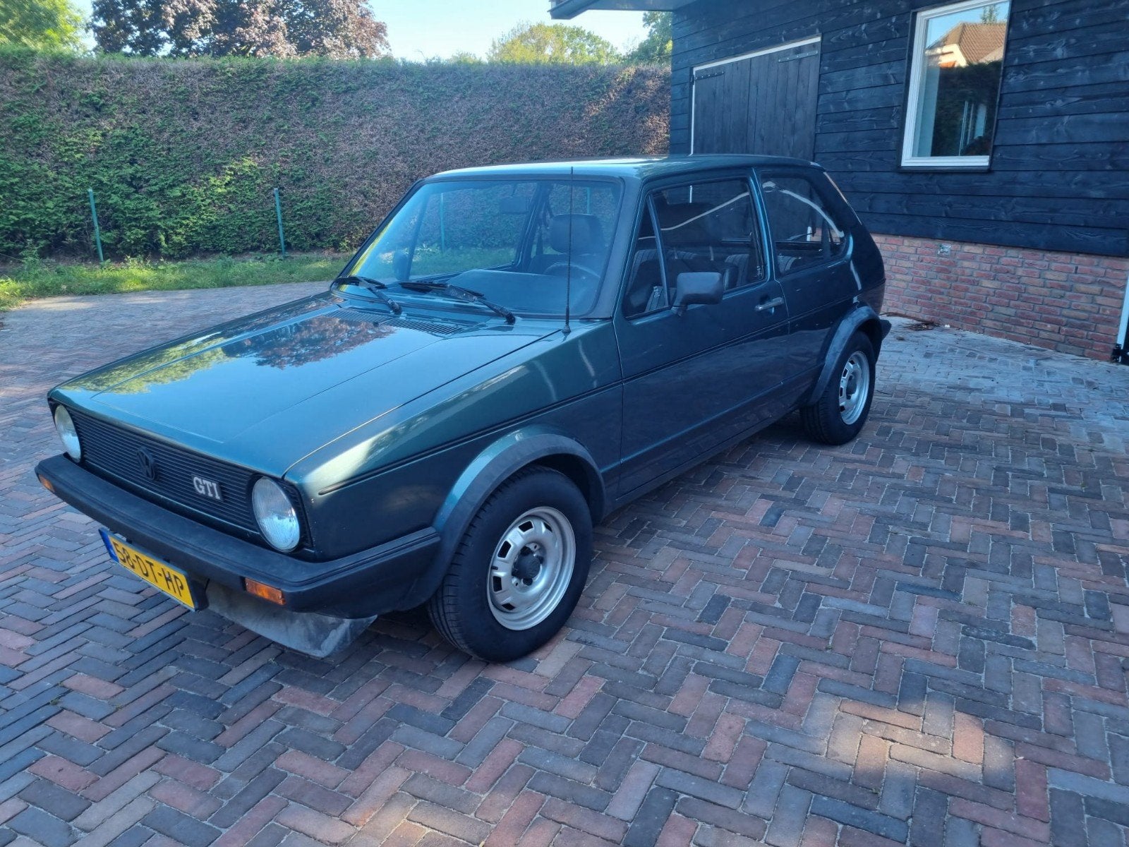 Volkswagen Golf mk1 1.8 GTI 1983 liefhebbers auto, Auto's, Volkswagen, 4 cilinders, Blauw, Geïmporteerd, 1800 cc