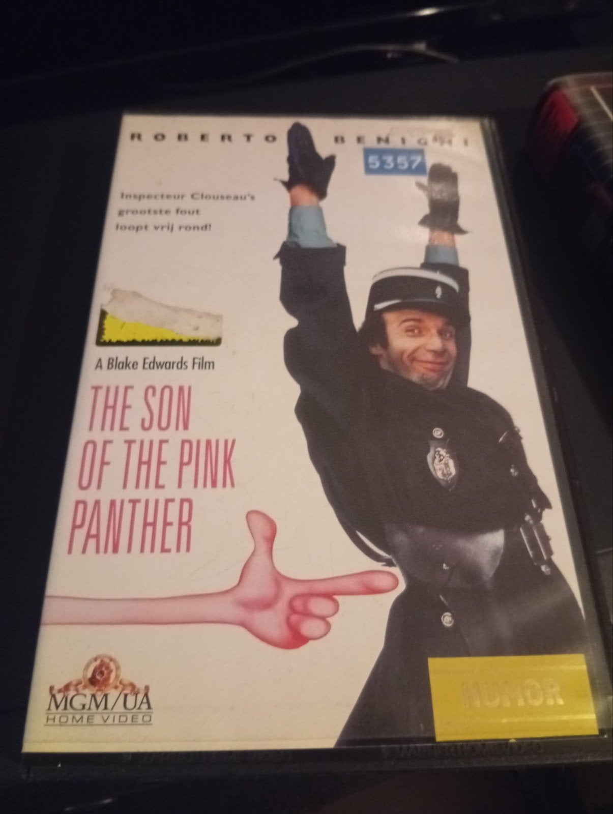 The Son of The Pink Panther | VHS Komedie Ex-Rental Film, Cd's en Dvd's, VHS | Film, Alle leeftijden, Ophalen of Verzenden, Komedie