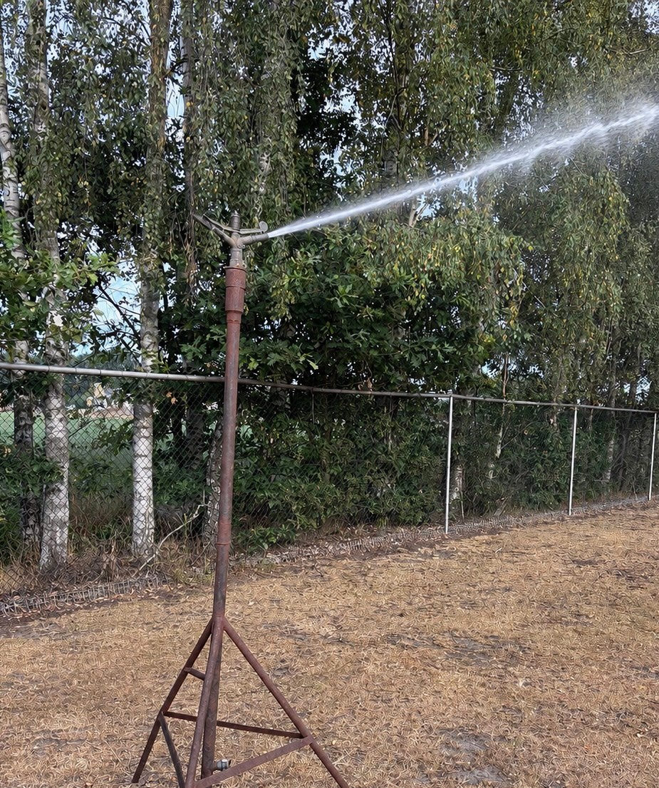 Sproeier stationair, Ophalen, Gebruikt