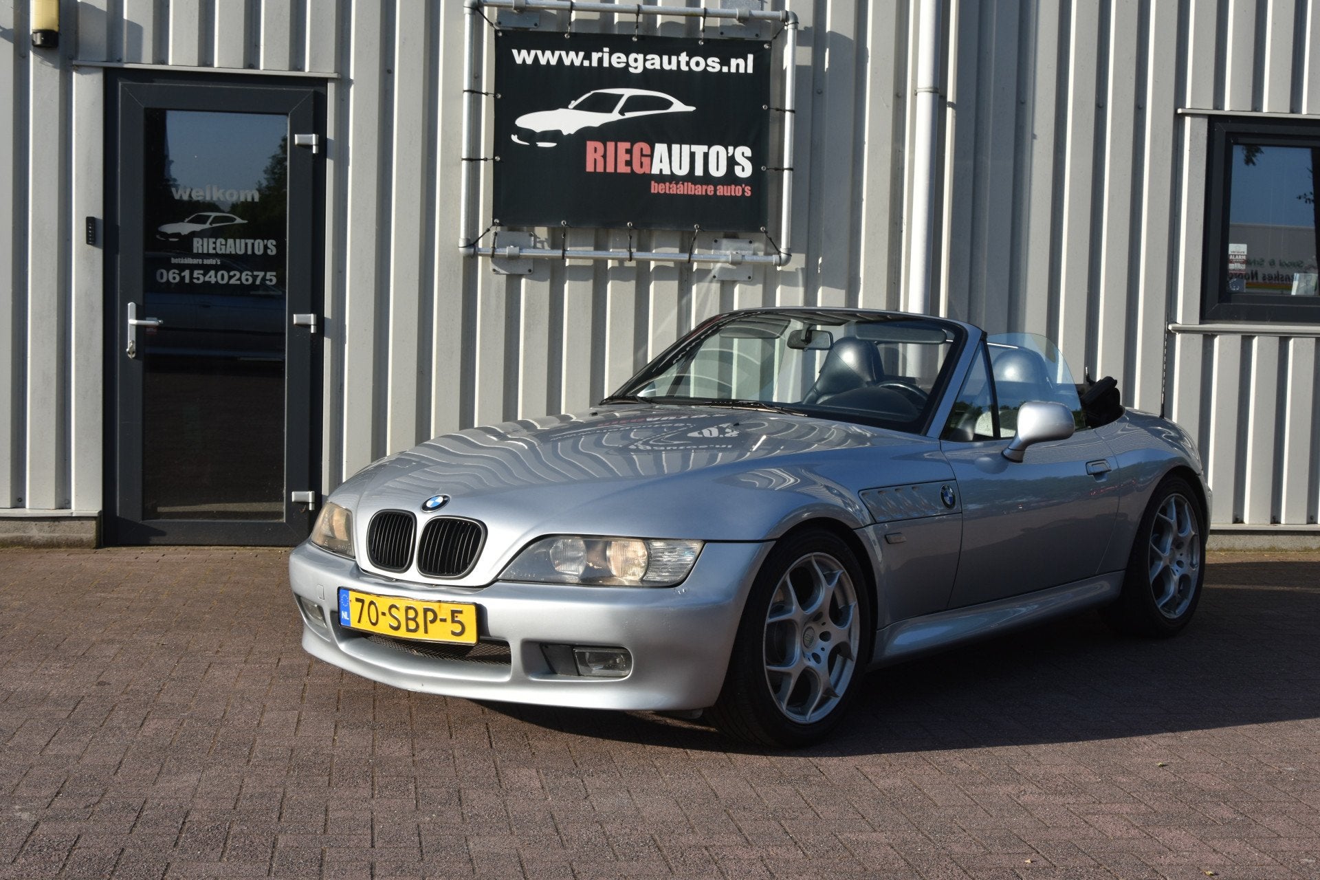 BMW Z3 Roadster 1.8 (bj 1998), Achterwielaandrijving, Open dak, Cabriolet, Bedrijf