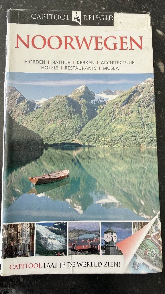 Reisgids Noorwegen, Boeken, Reisgidsen, Gelezen, Capitool, Europa, Ophalen of Verzenden