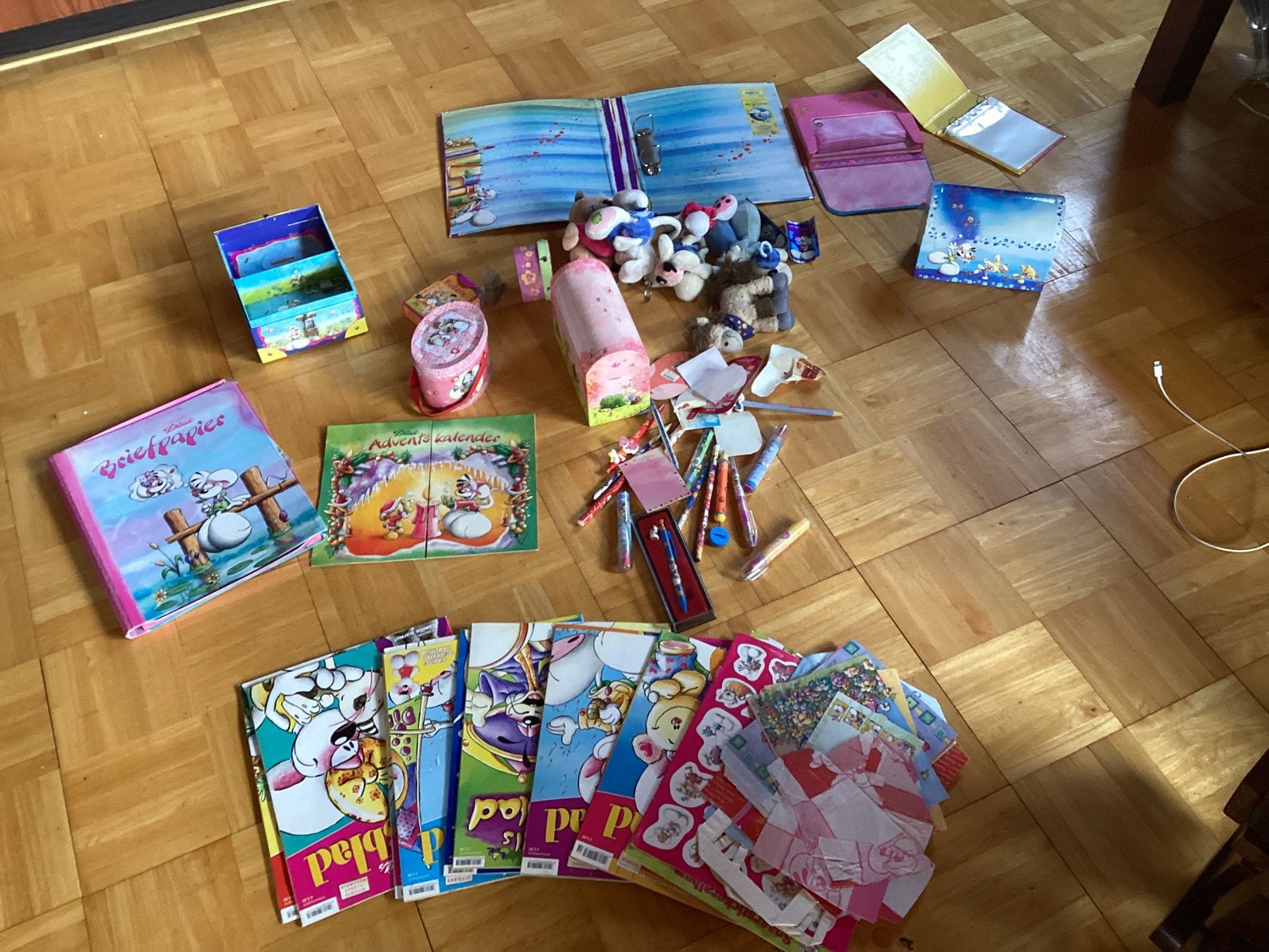 Doos vol met Diddl spullen in een koop, Ophalen of Verzenden