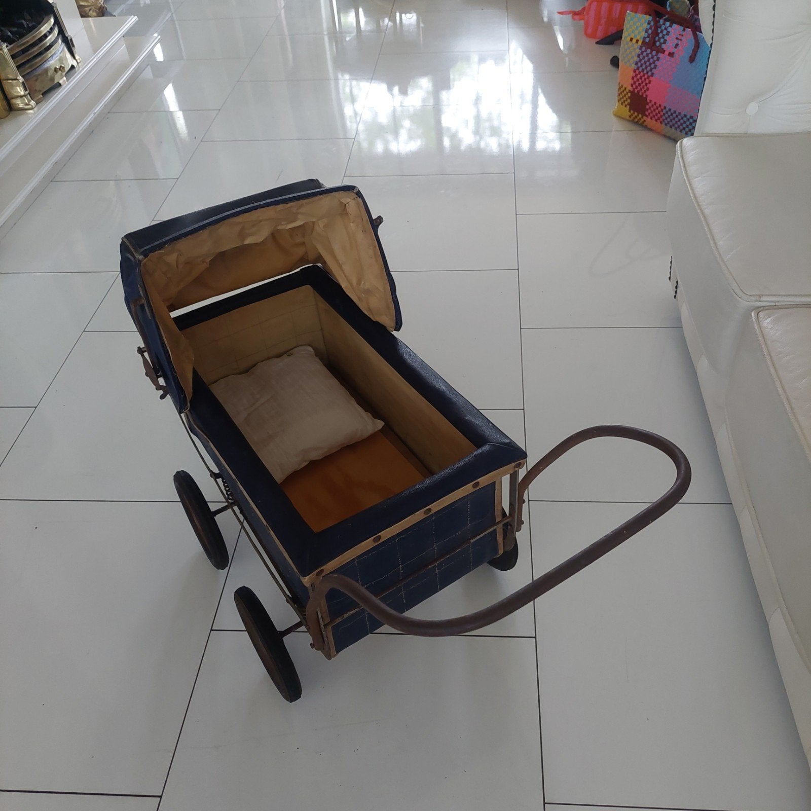 super mooie antieke kinderwagen, Ophalen, Netvoeding, 50 tot 250 watt