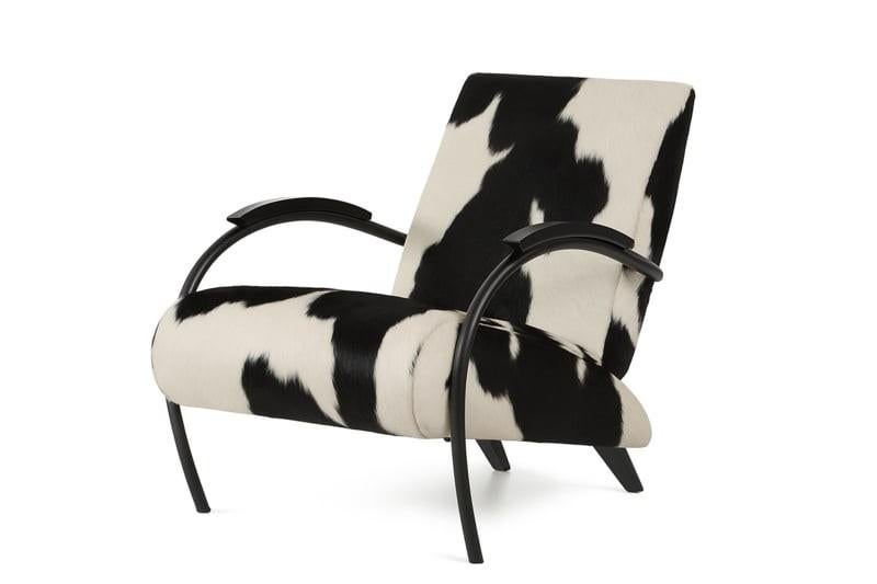 laat je Gelderland fauteuil 5470 herstoff - Hippe Koeienhuid, Huis en Inrichting, Fauteuils, Modern, Design, Eyecatcher, Ophalen of Verzenden