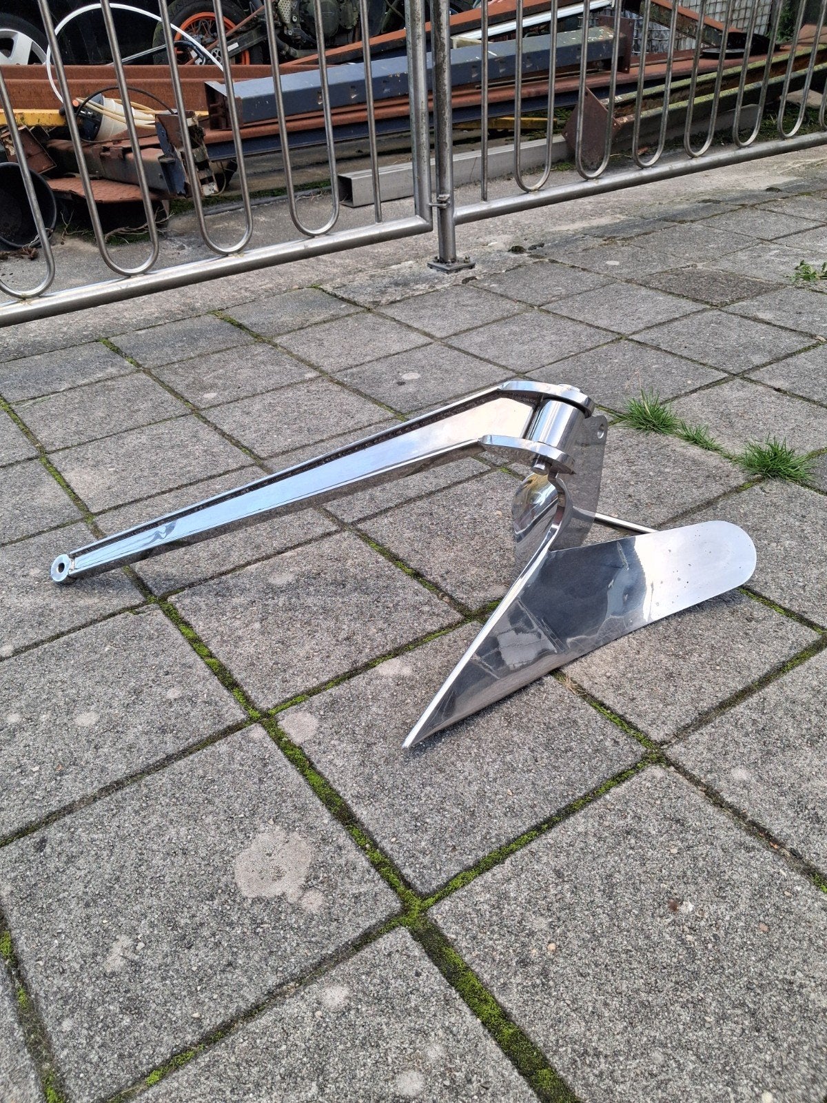 12kg Ploegschaaranker Rvs 316, Ophalen of Verzenden, Ankeren en Afmeren, Zeilboot of Motorboot