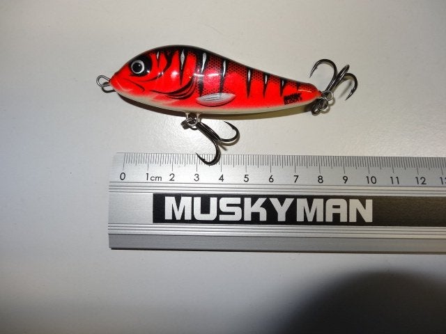 Kunstaas: Salmo Rattlin Slider 8 Sinking Jerkbaits, Watersport en Boten, Verzenden, Gebruikt, Overige typen