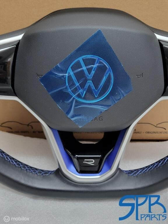 Stuurwiel STUUR VW Golf 8 VIII R + AIRBAG NIEUW F1 FLIPPER, Auto-onderdelen, Volkswagen, Nieuw, Ophalen of Verzenden, Volkswagen