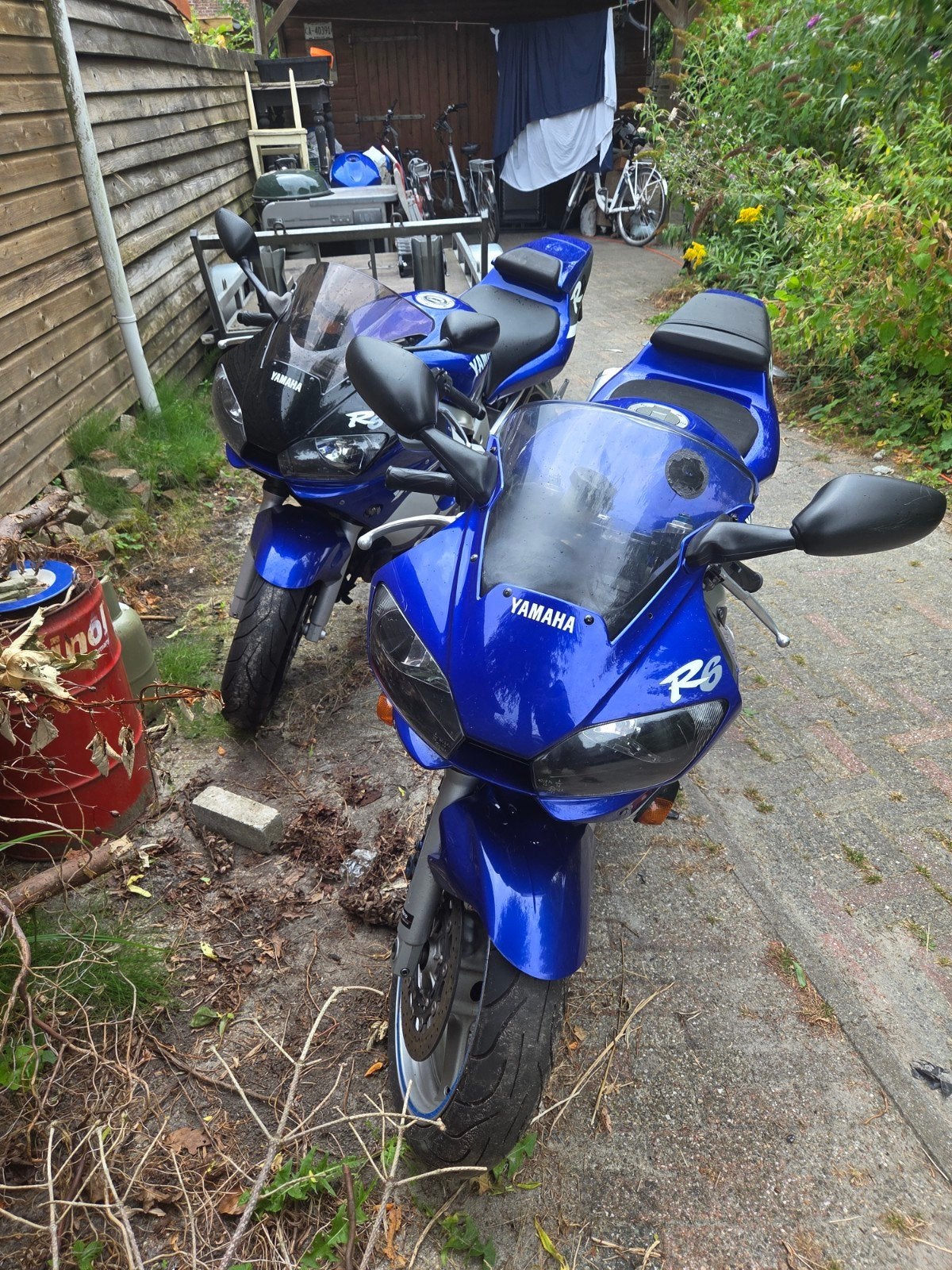2x Yamaha R6 in onderdelen verkocht, Motoren, Ophalen of Verzenden, Gebruikt