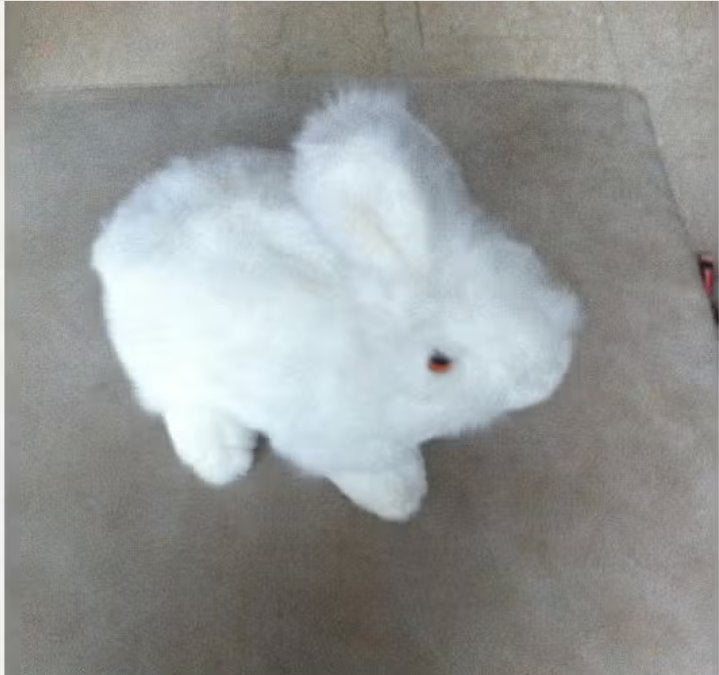 Knuffel konijntje wit L 28 cm, Konijn, Nijntje, Ophalen of Verzenden, Zo goed als nieuw