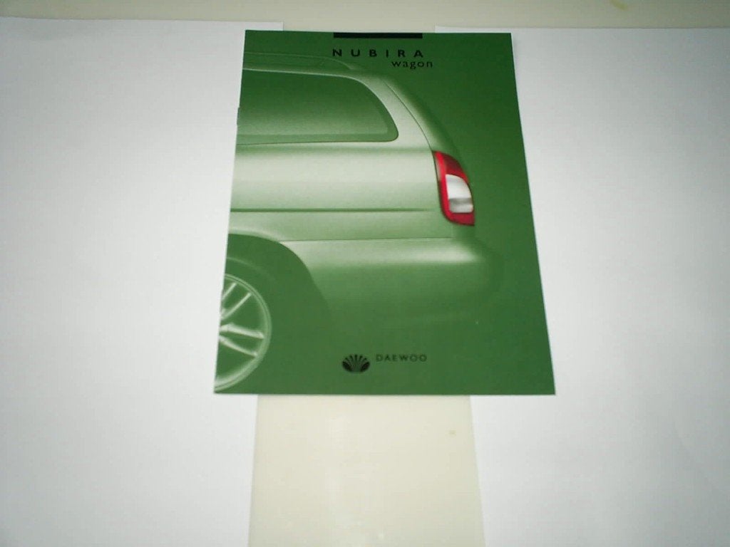 Daewoo Nubira Wagon 5 / 1997 8 pag., Verzenden, Zo goed als nieuw, Overige merken