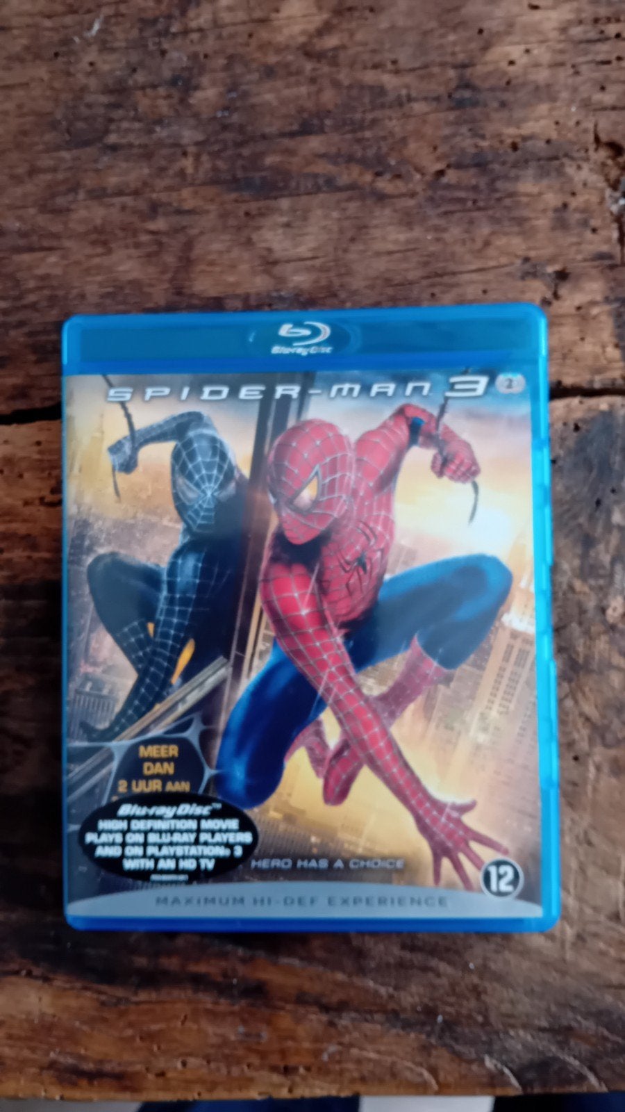 Spiderman 3 Blu-Ray 2-disc, Cd's en Dvd's, Blu-ray, Ophalen of Verzenden, Zo goed als nieuw, Actie
