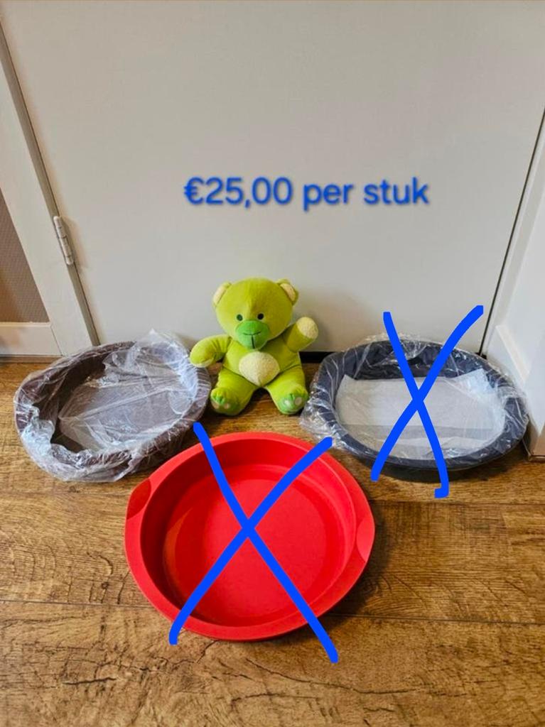 Tupperware multiflex vorm taartvorm, Huis en Inrichting, Keuken | Tupperware, Nieuw, Overige typen, Bruin, Ophalen of Verzenden