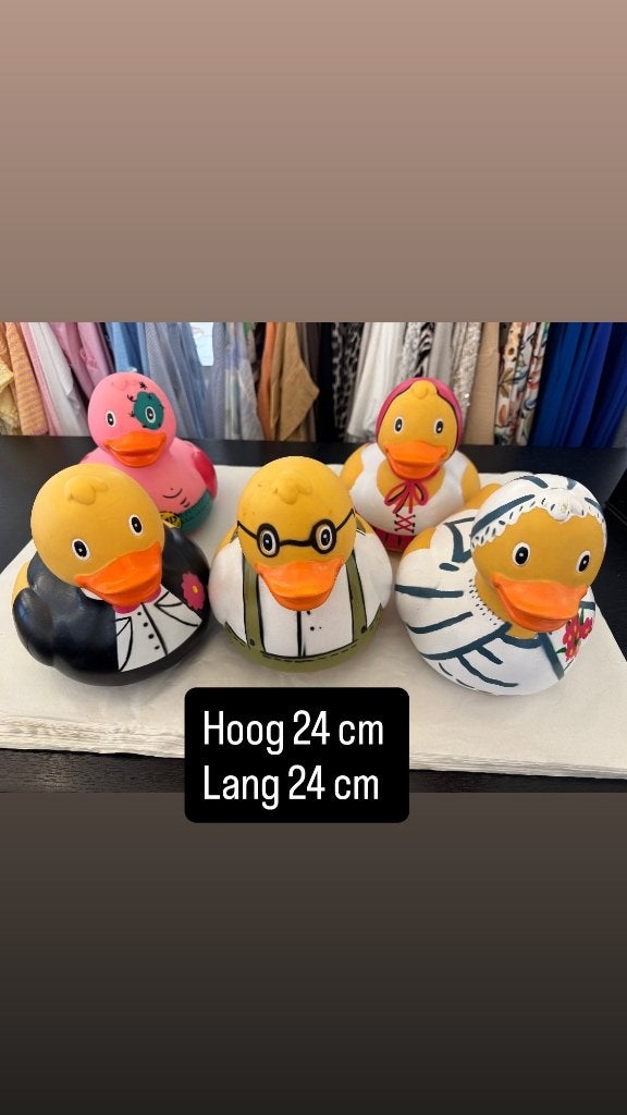 5 leuke Badeenden  groot, Ophalen, Gebruikt