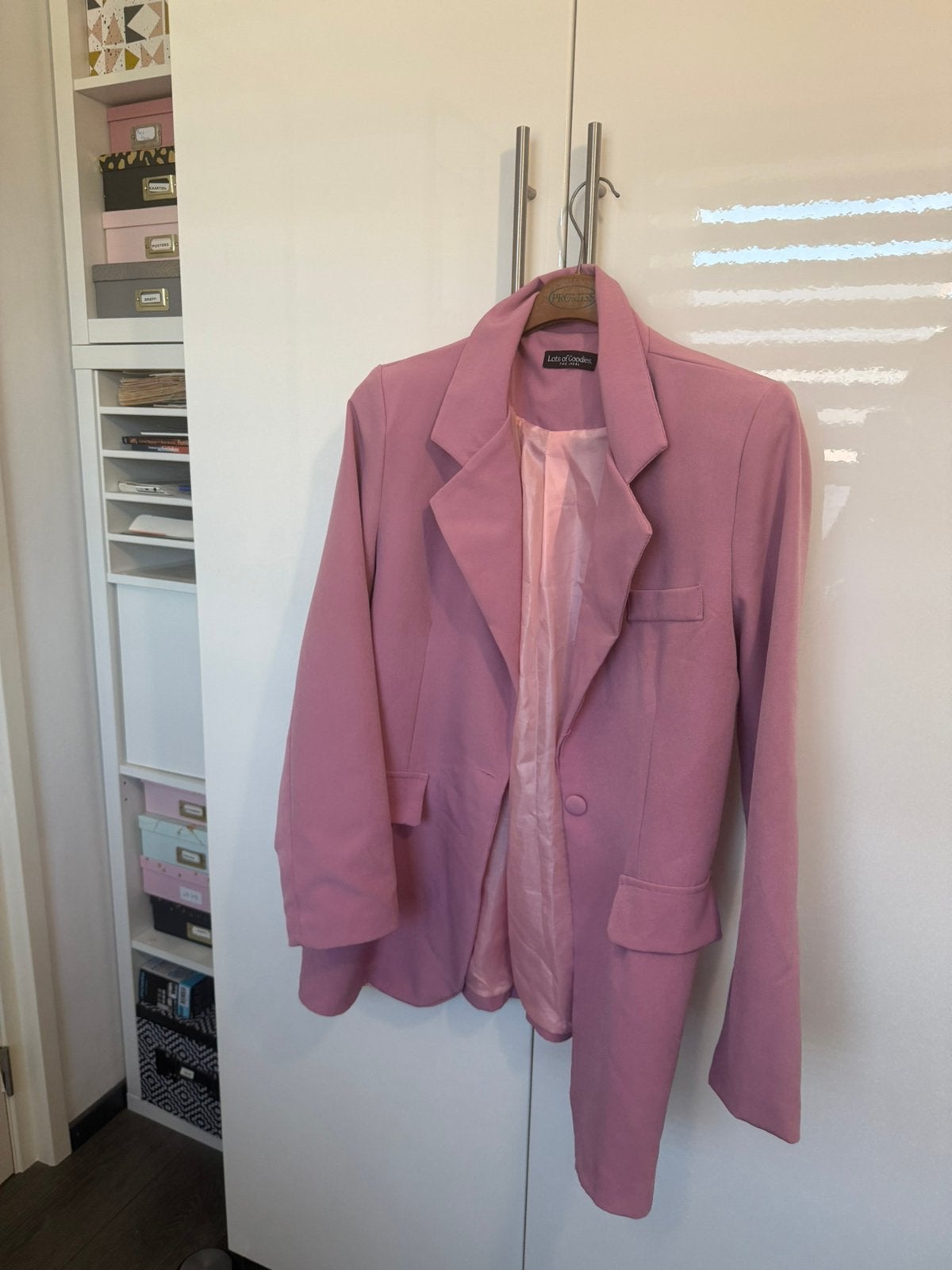 Roze colbert 42, Ophalen of Verzenden, Zo goed als nieuw, Roze