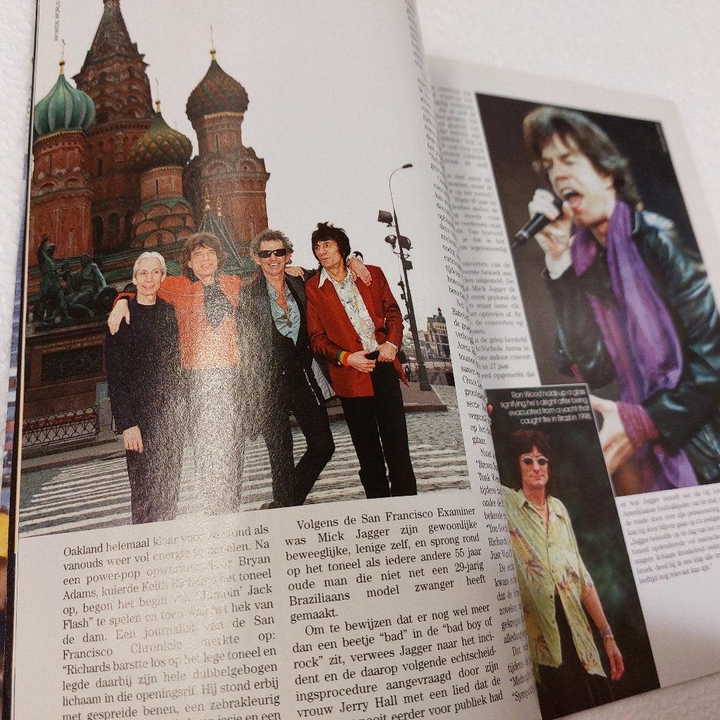 Rolling Stones MAGAZINE No Security Live 1999, Gebruikt, Verzenden, NvT, Rolling Stones