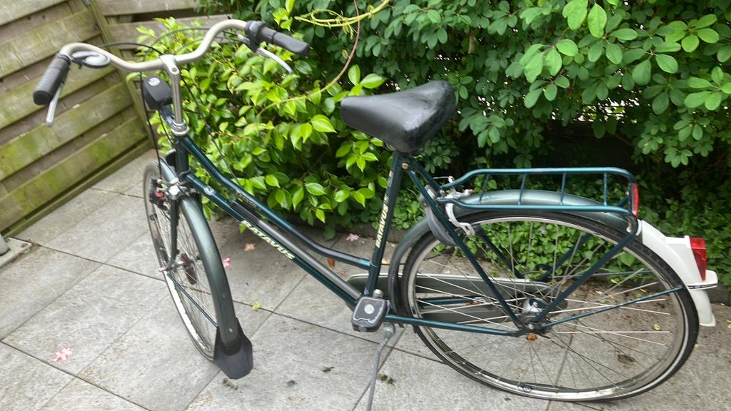 Batavus Damesfiets, Ophalen, Gebruikt, Minder dan 10 versnellingen, Batavus