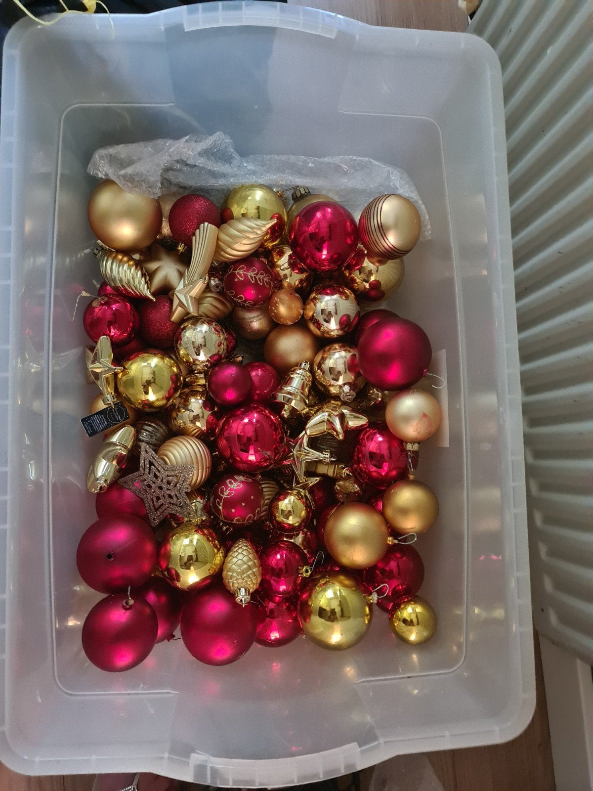 gratis doos kerstballen, Diversen, Kerst, Ophalen, Gebruikt