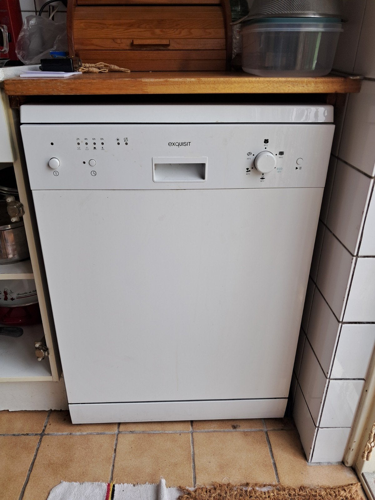 Exquisit vaatwasser - afwasmachine, Ophalen, Gebruikt, Minder dan 85 cm, Energieklasse A of zuiniger