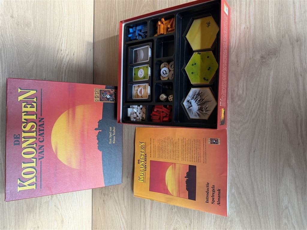 De kolonisten van catan - 999 games - S7206, Ophalen of Verzenden, Zo goed als nieuw