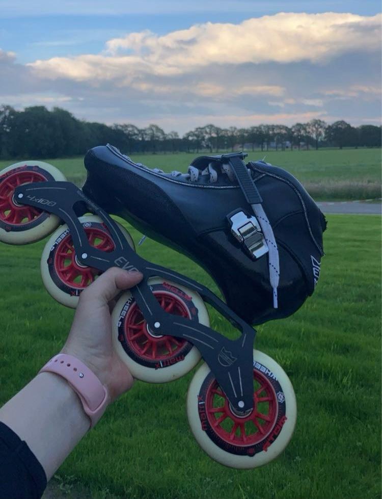 Inline Speedskate 41, Ophalen of Verzenden, Zo goed als nieuw, Inline skates 4 wielen