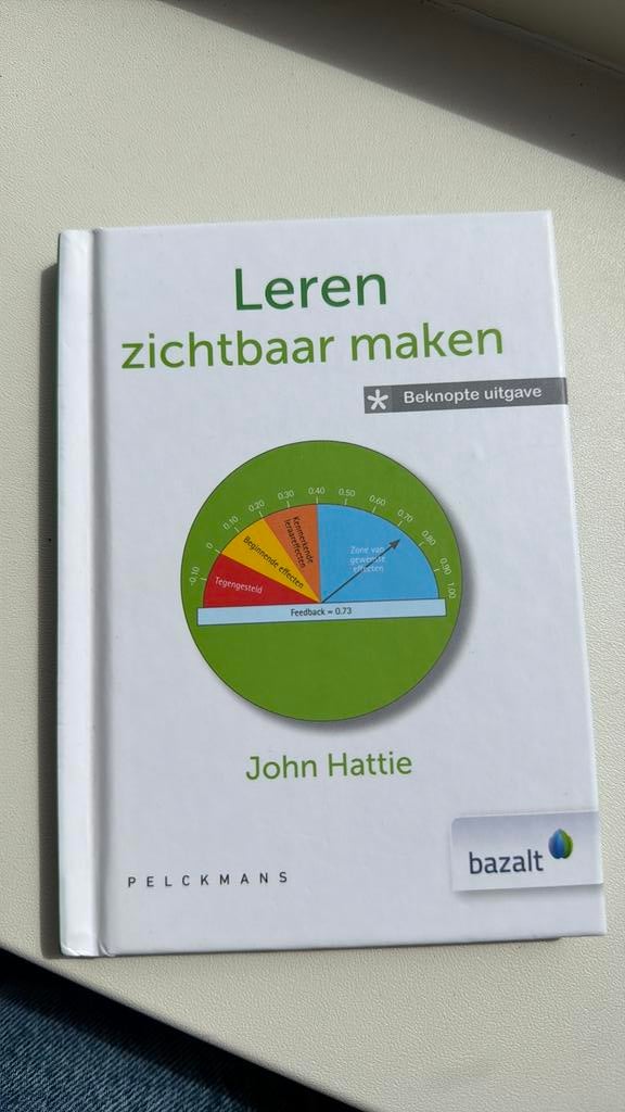 John Hattie - Leren zichtbaar maken, John Hattie, Nieuw, Ophalen of Verzenden, Nederlands