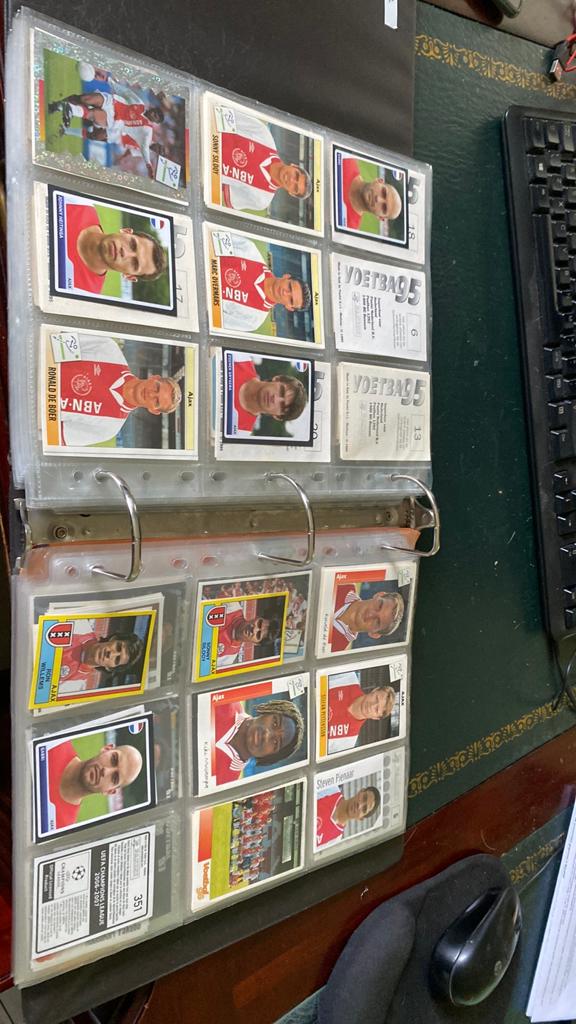 14 x Panini ajax, Ophalen of Verzenden, Zo goed als nieuw, Ajax, Poster, Plaatje of Sticker