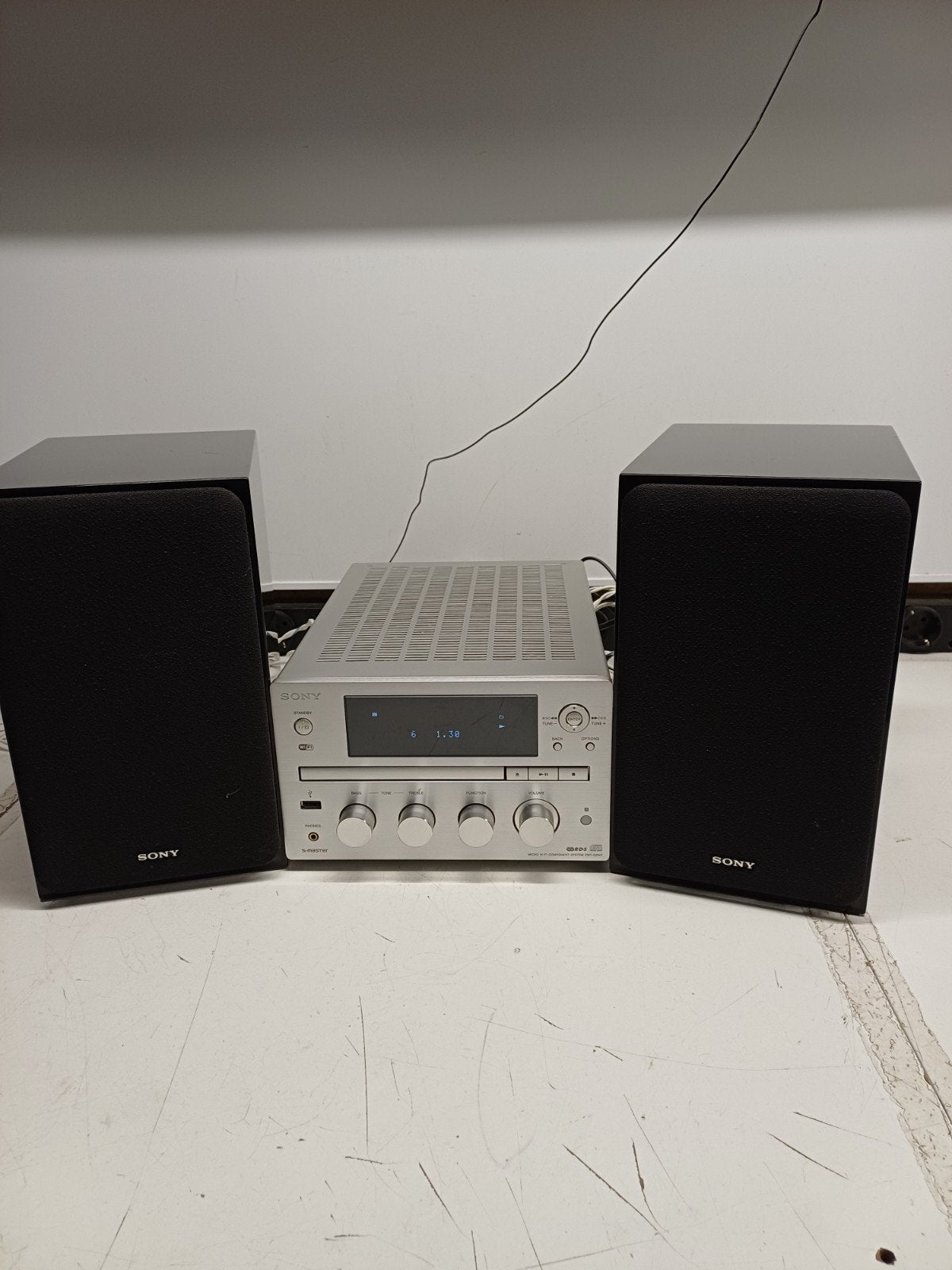 Sony CMT-G2NIP Micro Hifi Systeem met AirPlay & Speakers, Gebruikt, Microset, Tuner of Radio, Ophalen of Verzenden