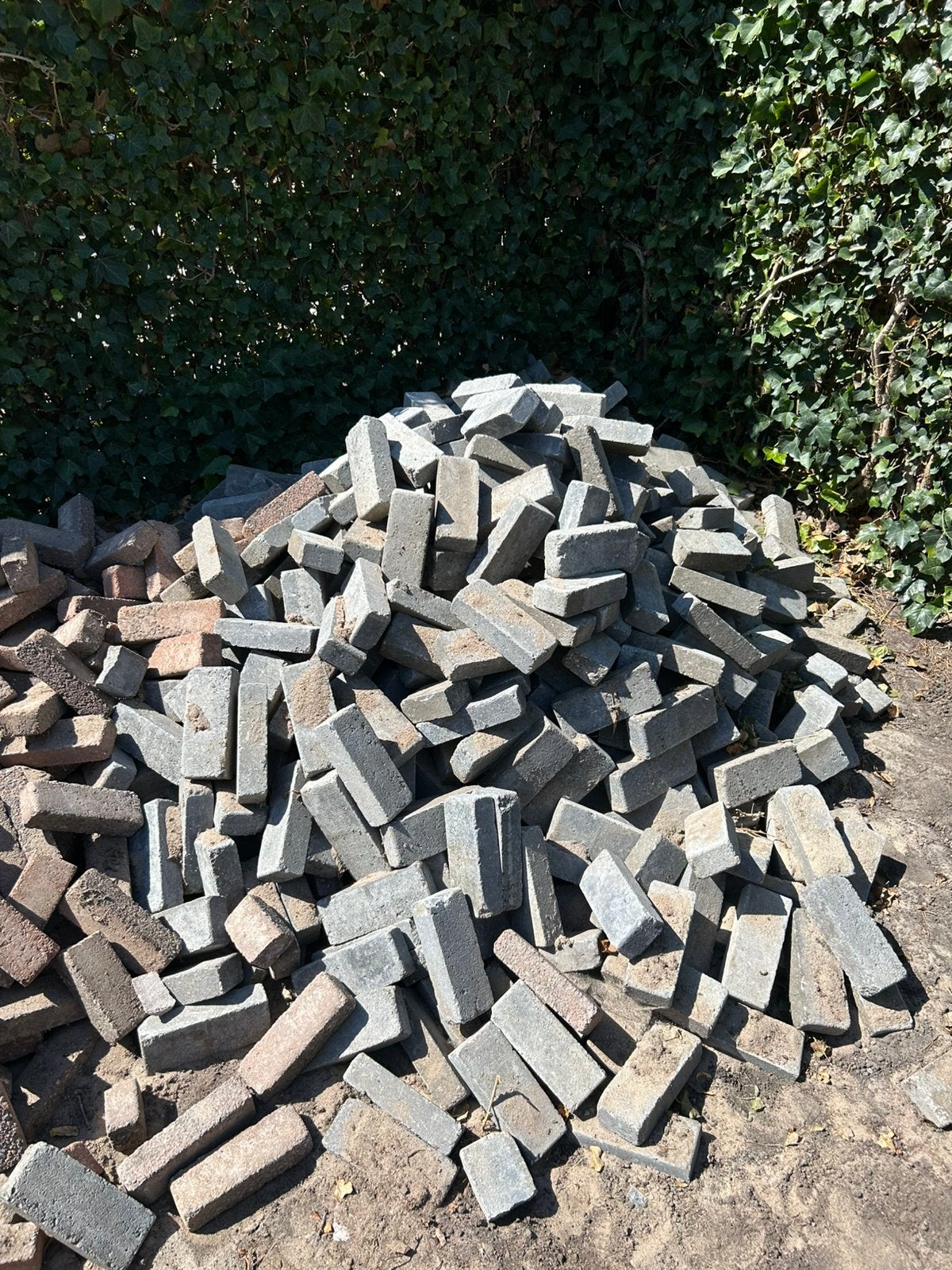 Waalformaat grijs, Ophalen, Gebruikt, Overige typen, Beton