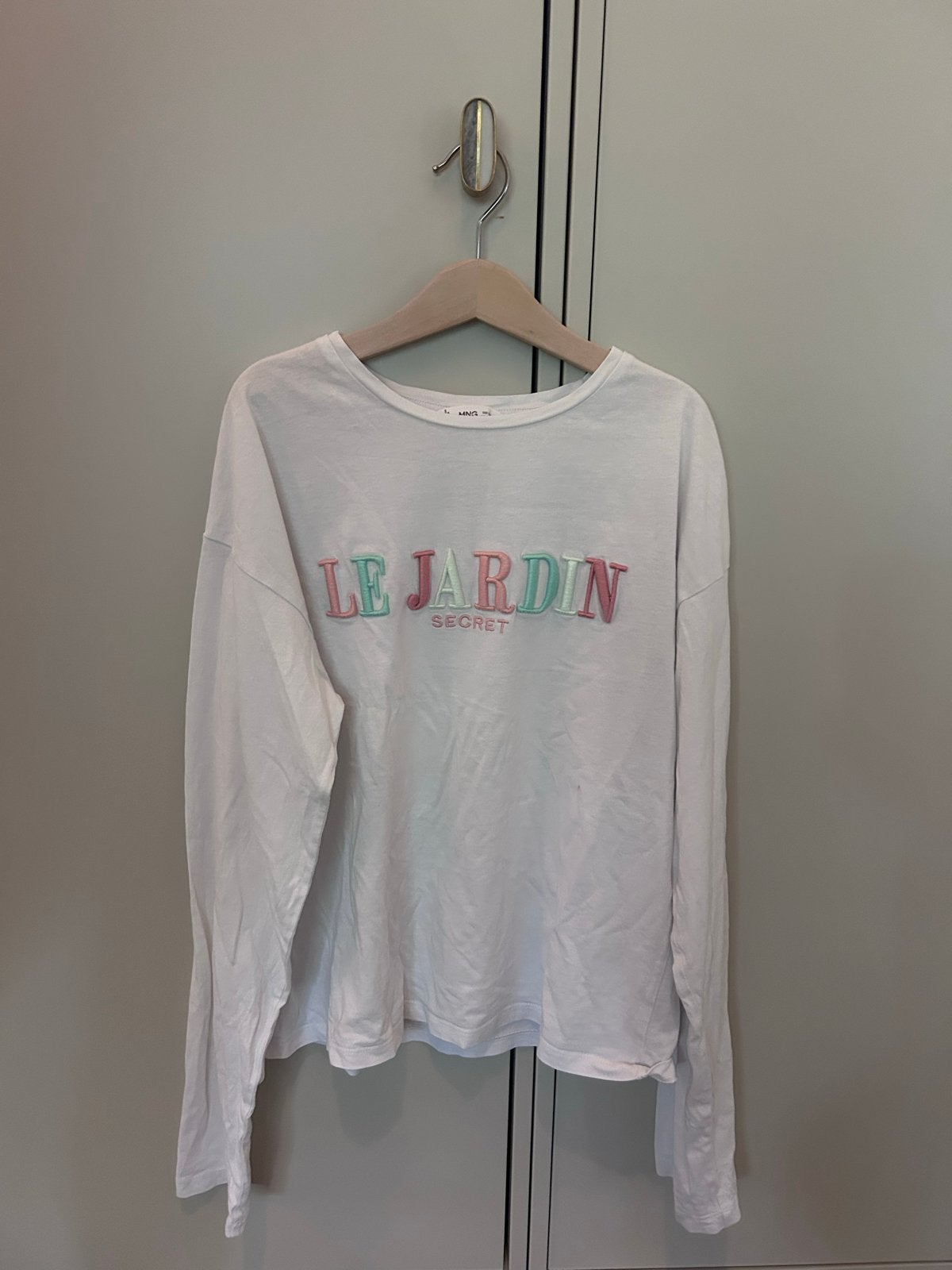MNG Longsleeve 'Le Jardin Secret' - Maat 164, Ophalen of Verzenden, Gebruikt, Meisje, Shirt of Longsleeve