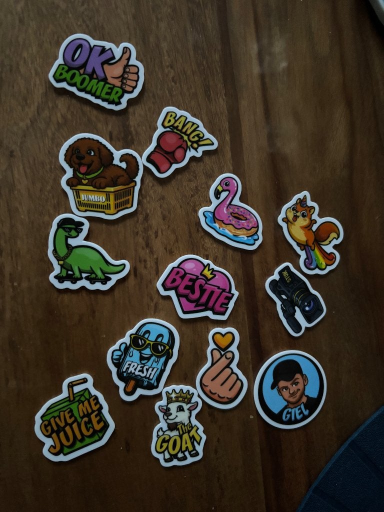 Jumbo sticker jacht, Jumbo, Ophalen