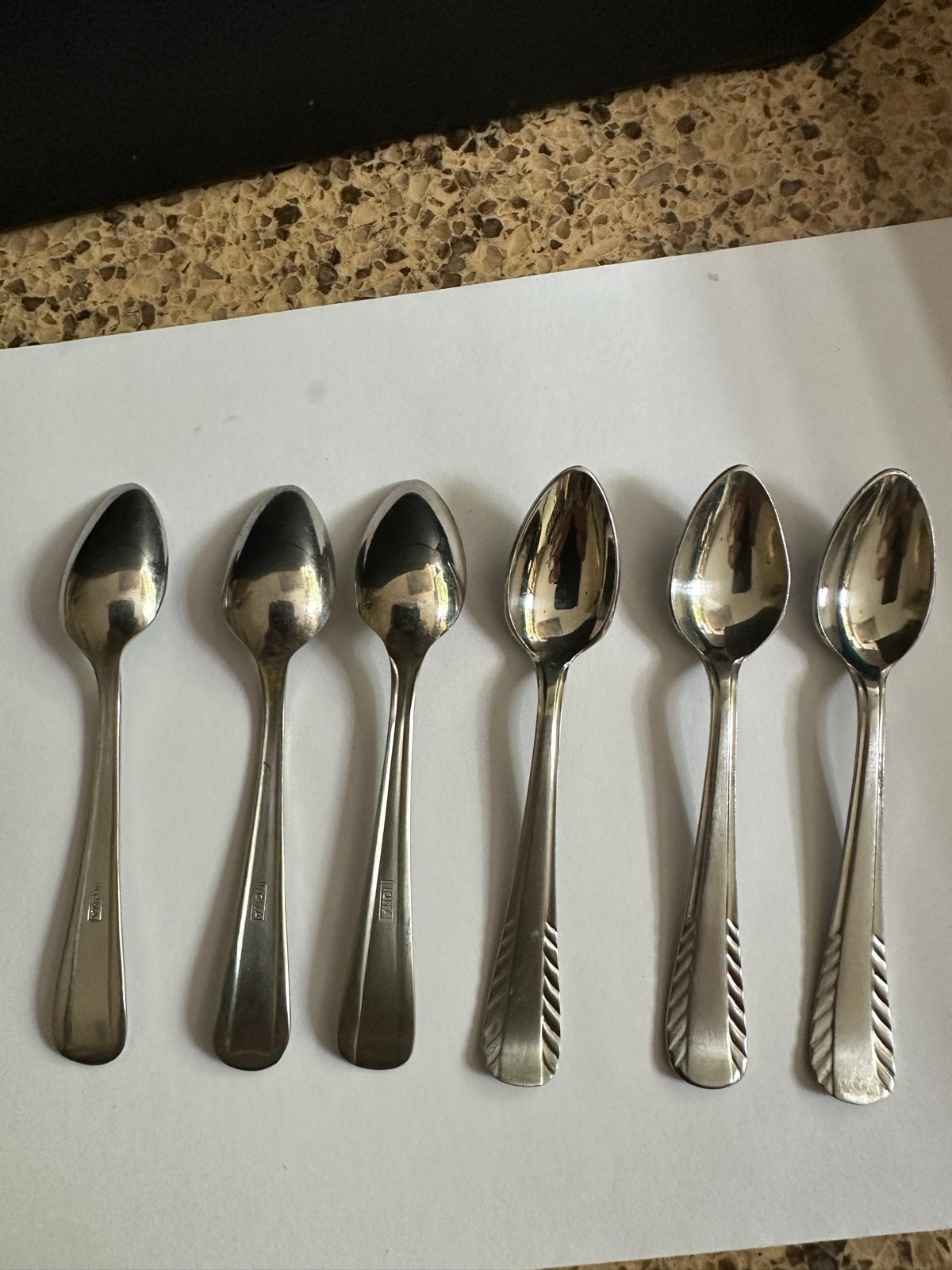 Set van 6 vintage NONA likeur lepeltjes (voor bv advocaat, Ophalen of Verzenden