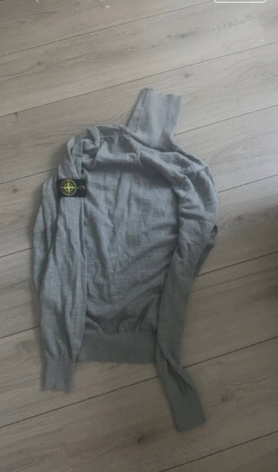 Stone Island coltrui grijs - Maat M, Ophalen of Verzenden, Zo goed als nieuw, Maat 48/50 (M), Grijs